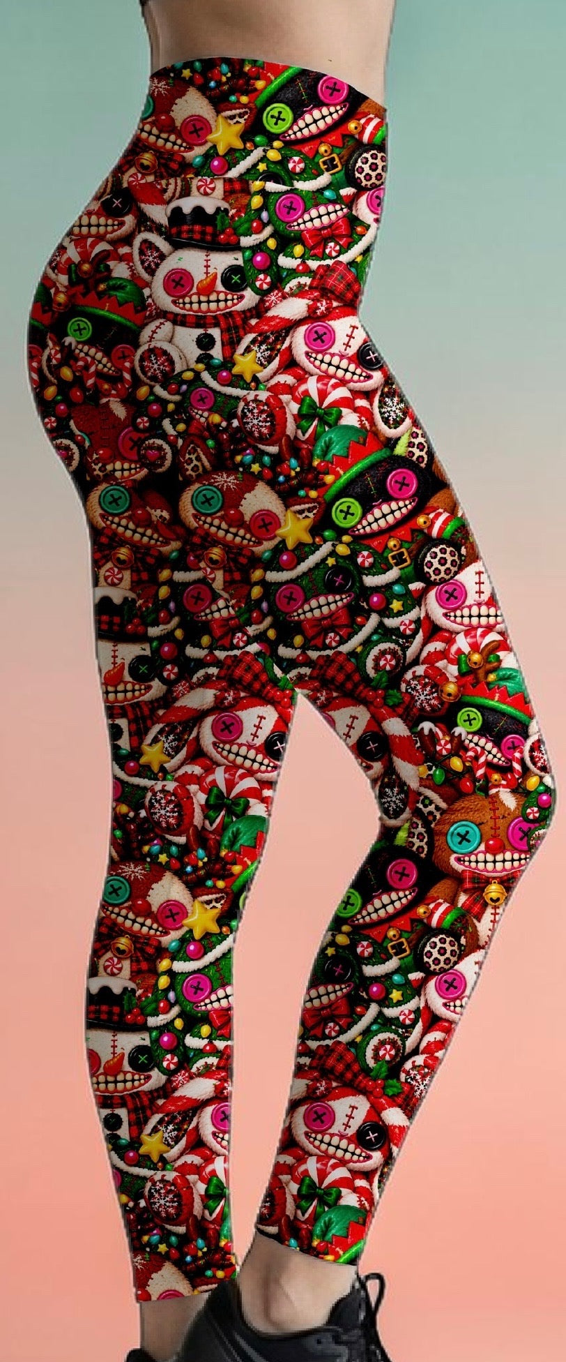 Christmas Fuggs ROK Leggings With Pockets
