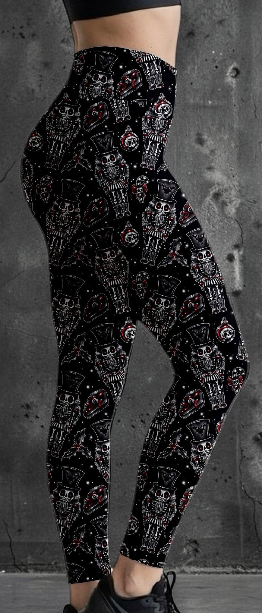 Skelly Nutcracker ROK Leggings No Pockets