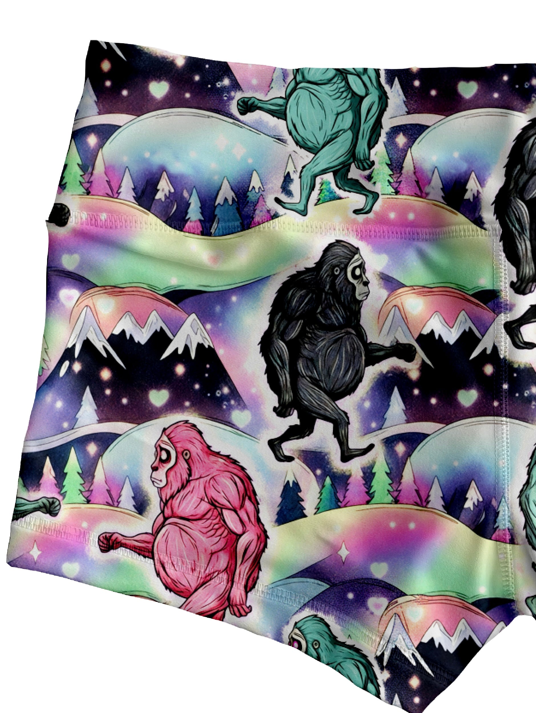 Sassy Squatch Hero Shorts No Pockets