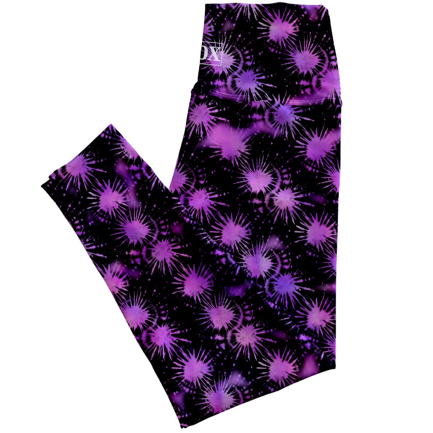 Purple Hippi Regular Rise Leggings