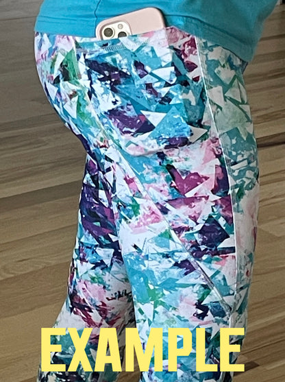 Hippie Dye Regular Rise Leggings