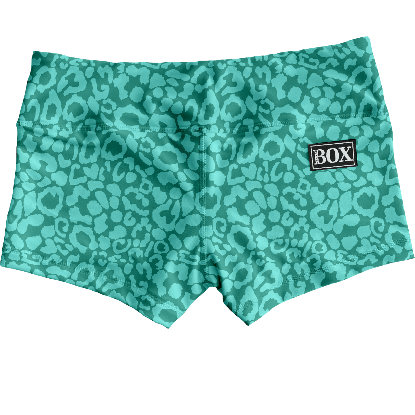 Teal Leo Shorts