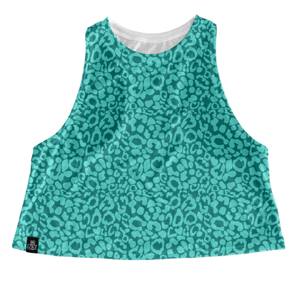 Teal Leo Tops