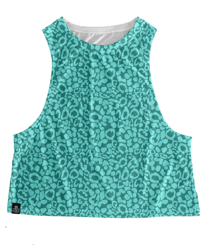 Teal Leo Tops