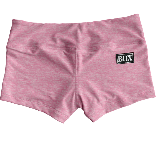 Pretty Pink Heather Shorts WITH POCKETS