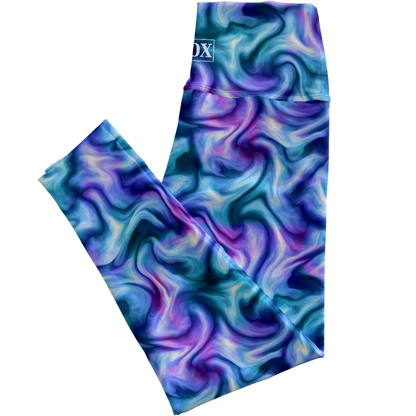 Lavender Twist Regular Rise Leggings