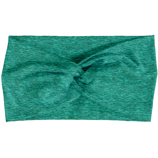 Teal Heather Twist Headbands