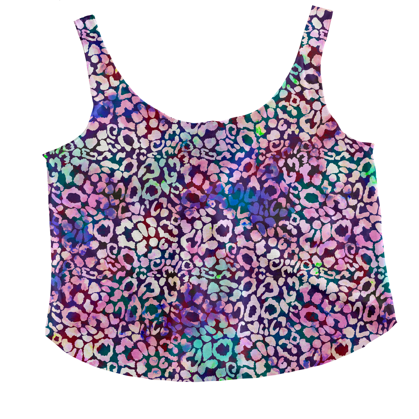 Pinked Leo Tieback Tank