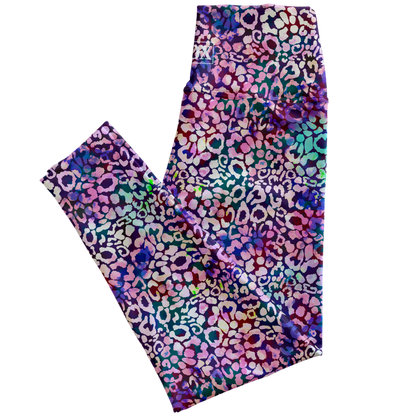 Pinked Leo Regular Rise Leggings