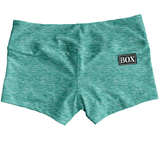 Minty Heather Shorts WITH POCKETS