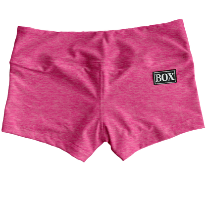 Pink Flamingo Heather Shorts WITH POCKETS