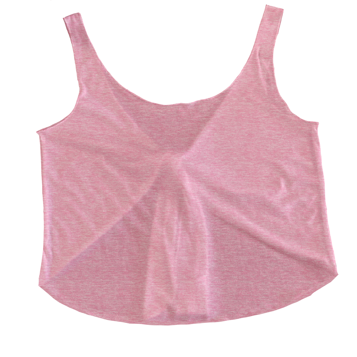 Pretty Pink Heather Tieback Tank