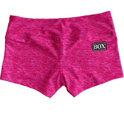 Pink Blast Heather Shorts WITH POCKETS