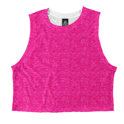 Pink Blast Heather Tops