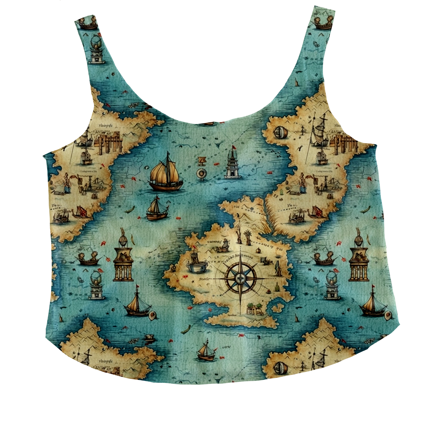 Pirate Ships Tieback Tank