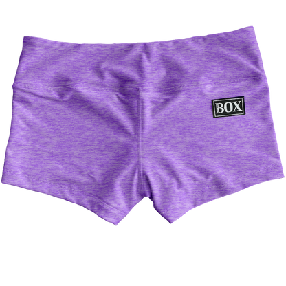 April Lavender Heather Shorts WITH POCKETS