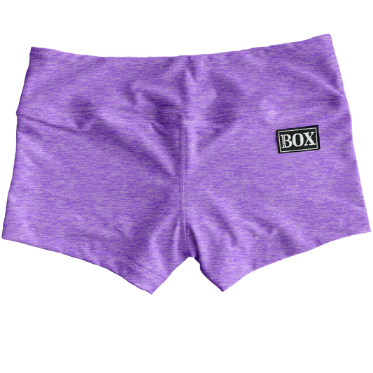 April Lavender Heather Shorts WITH POCKETS