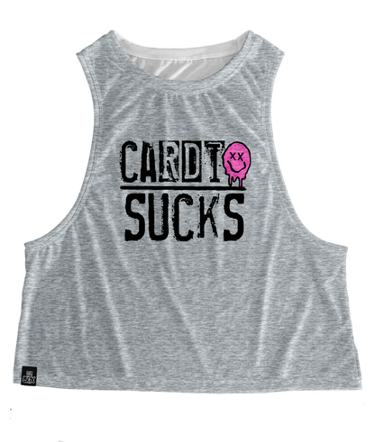 Cardio SUCKS (gray)Tops