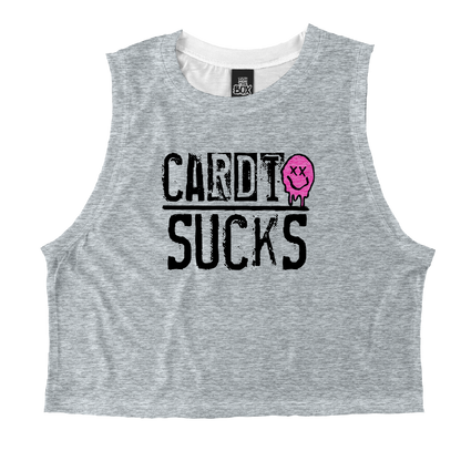 Cardio SUCKS (gray)Tops