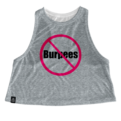 No Burpees Heather RTB Tops