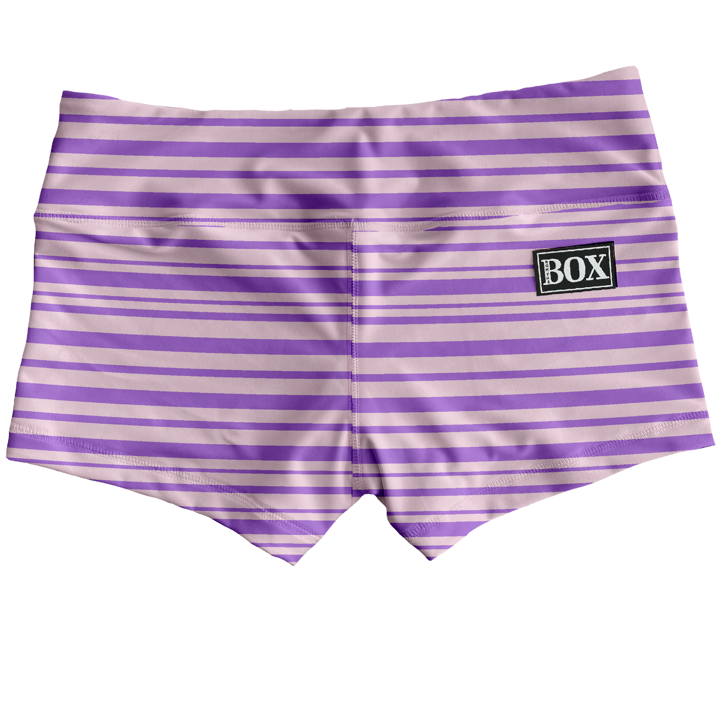 Lavender Lines Shorts WITH POCKETS