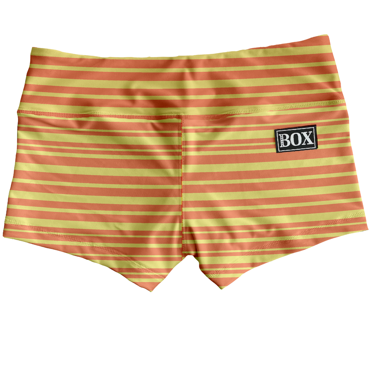 Tangerine Lines Shorts WITH POCKETS