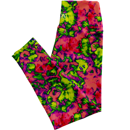 Watermelon Acid Regular Rise Leggings