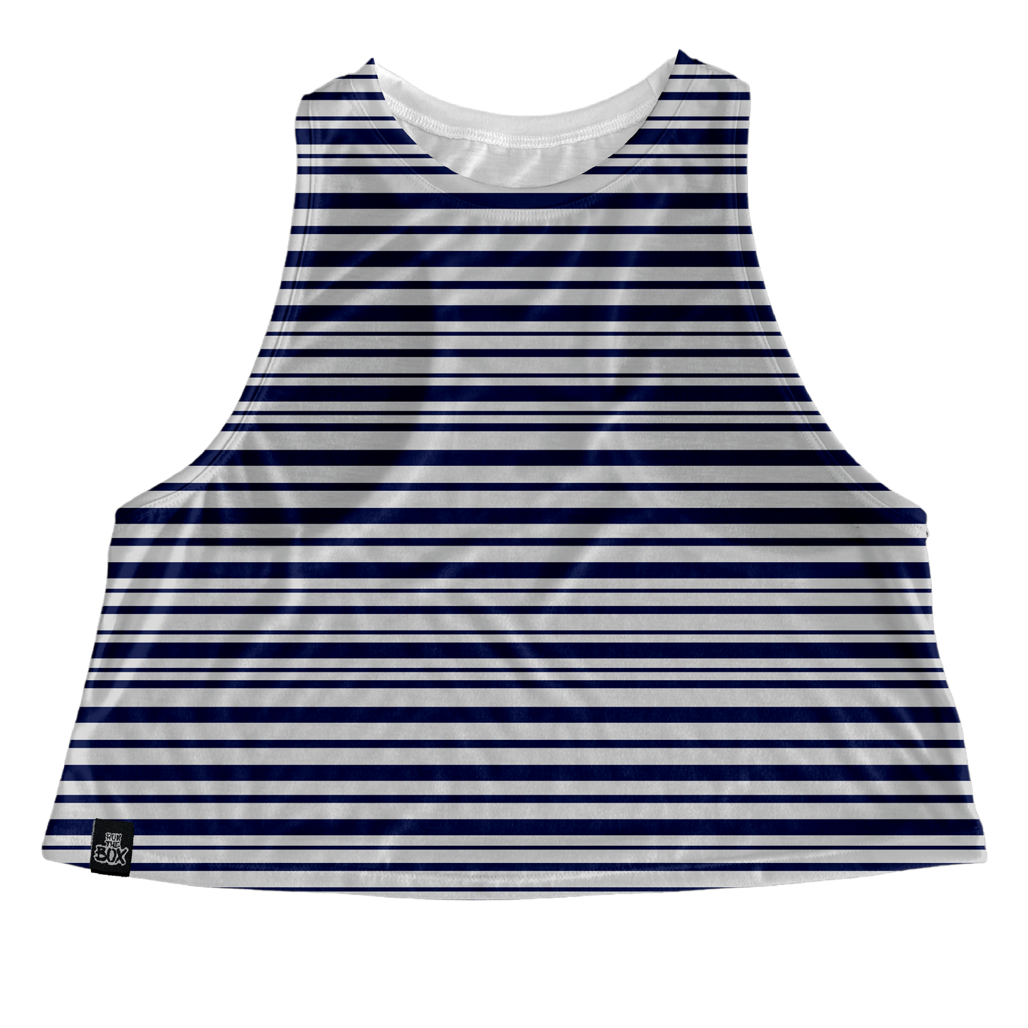 Navy Stripes Tops