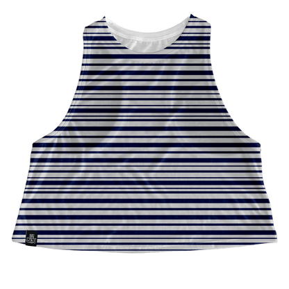 Navy Stripes Tops