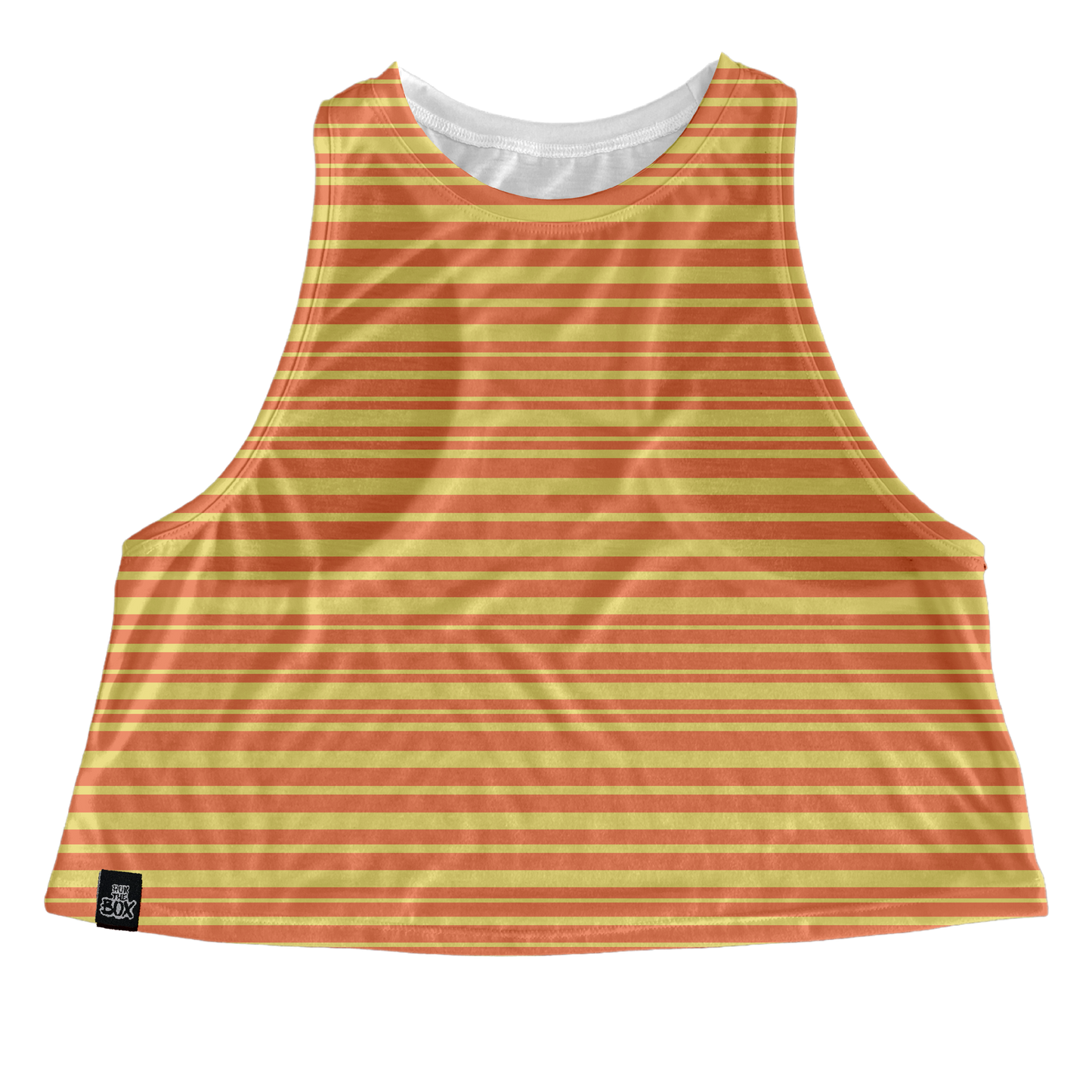 Tangerine Stripes Tops