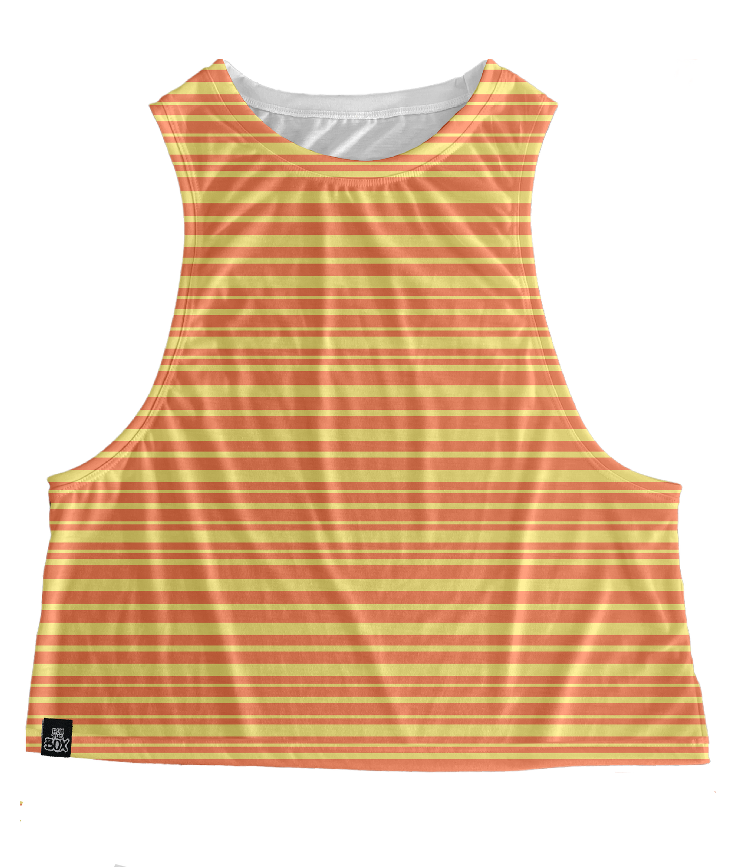 Tangerine Stripes Tops