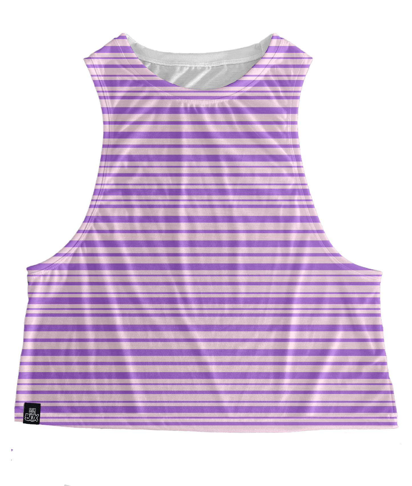 Lavender Stripes Tops