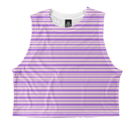 Lavender Stripes Tops