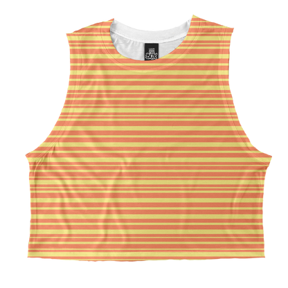 Tangerine Stripes Tops