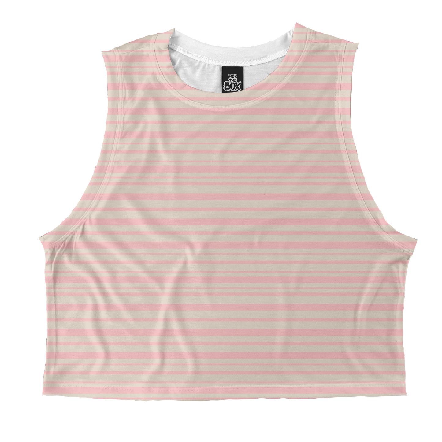 Sarah’s Pastel Pink Stripes Tops