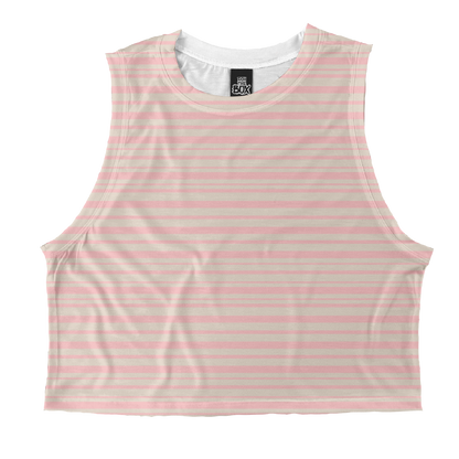 Sarah’s Pastel Pink Stripes Tops