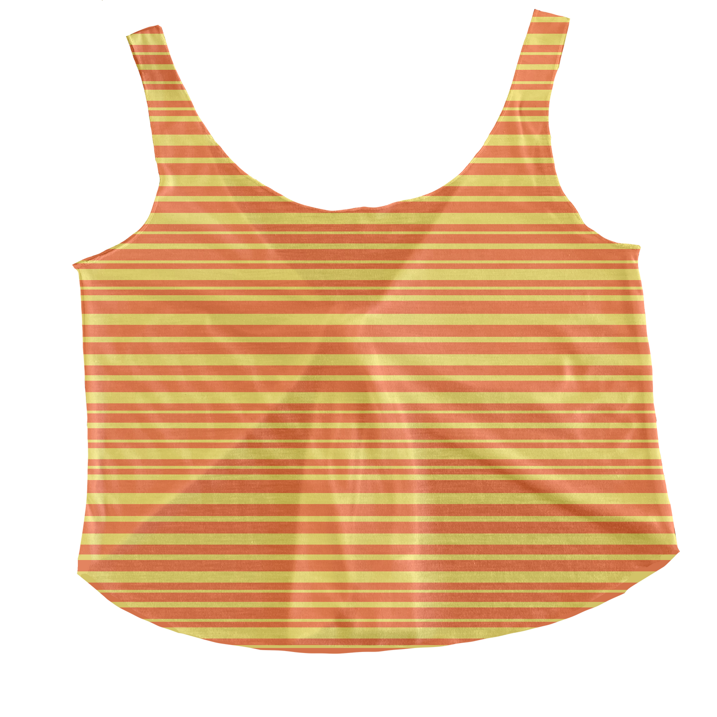 Tangerine Lines Tieback Tank