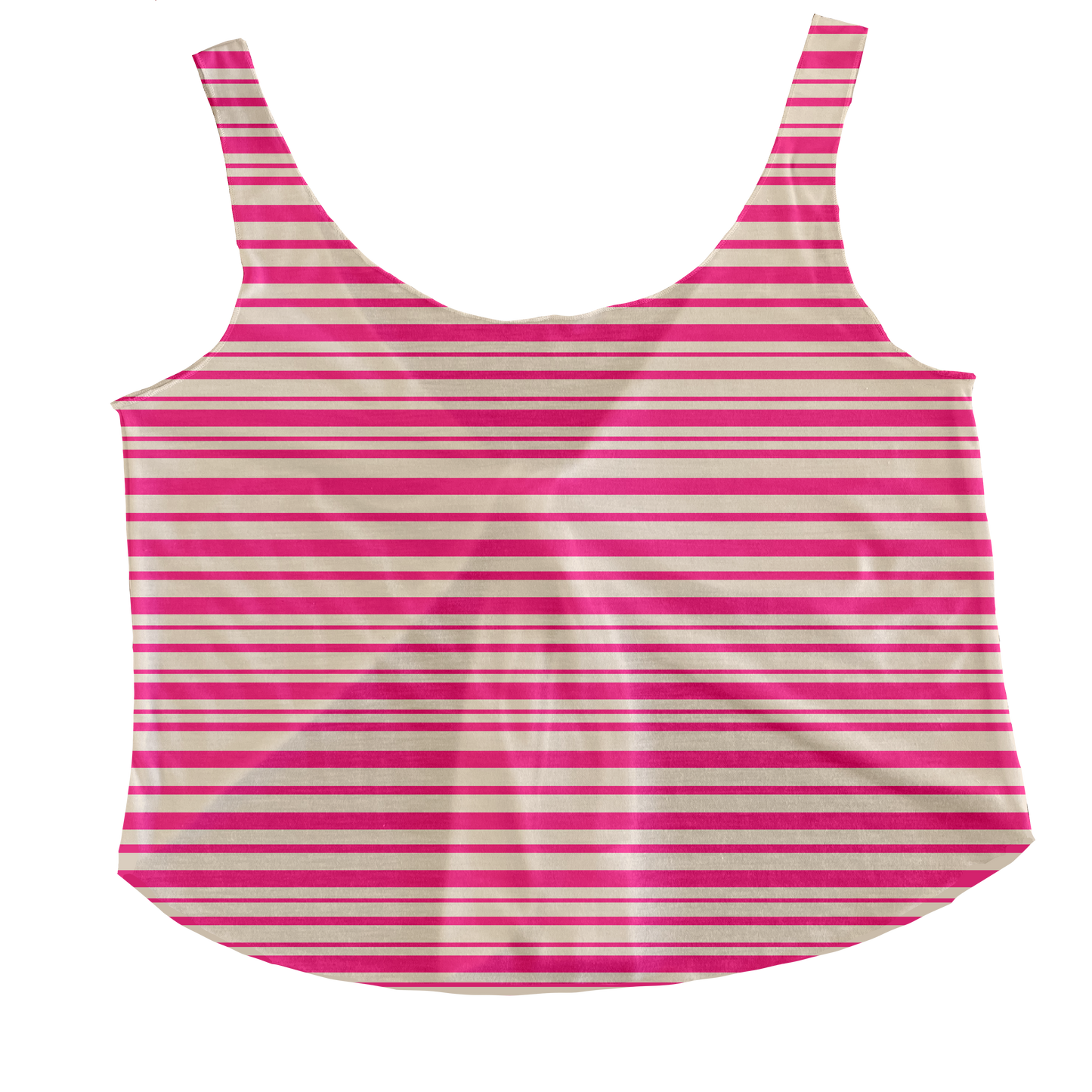 Rosy Lines Tieback Tank