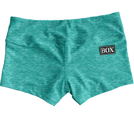 Totally Turquoise Heather Shorts