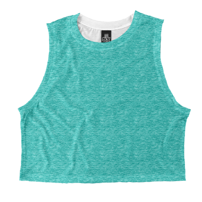 Totally Turquoise Heather Tops