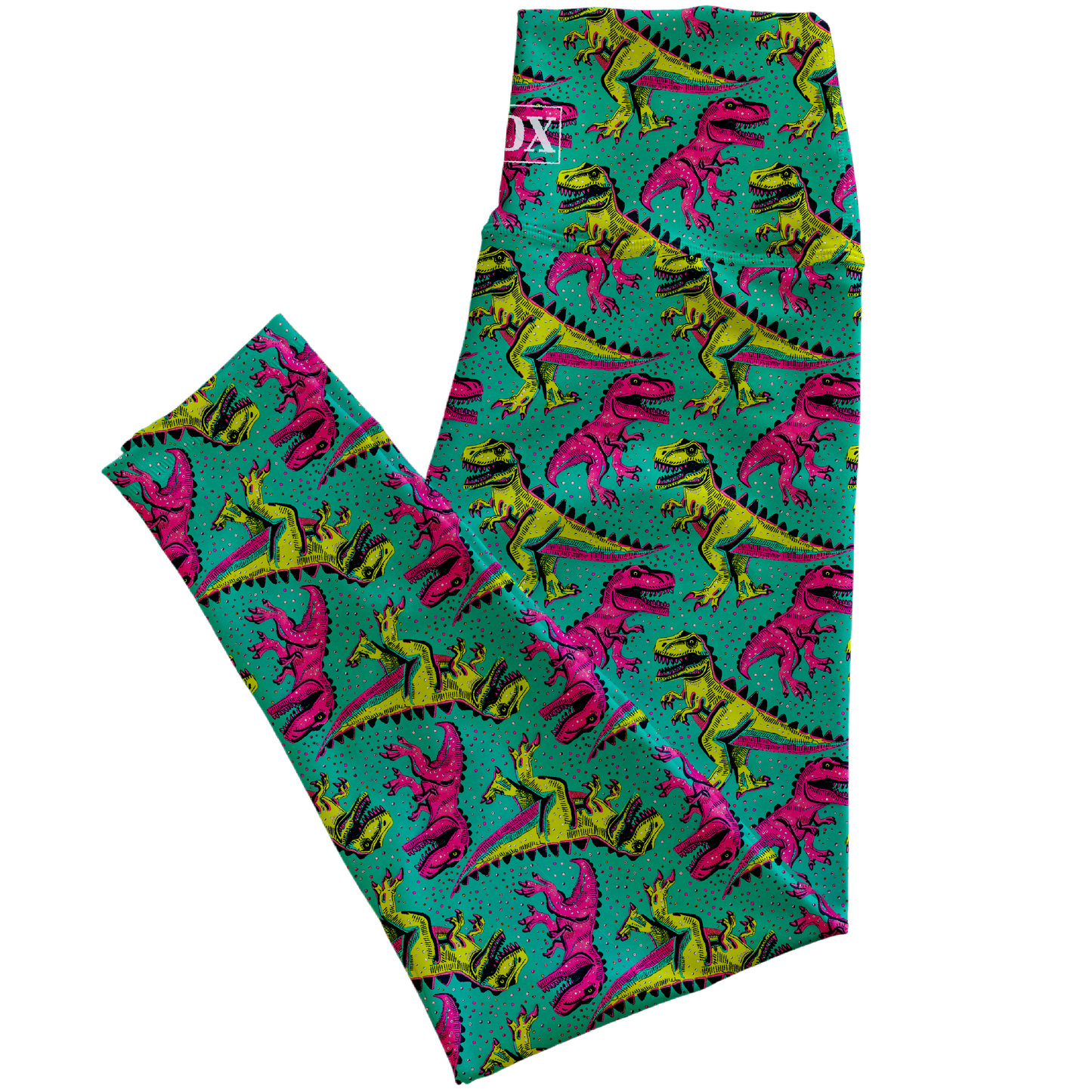 Summer Dinos Regular Rise Leggings