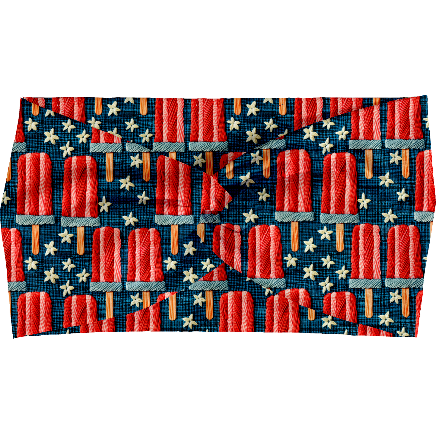 Patriotic Pops Twist Headbands