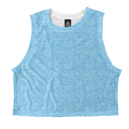 Powder Blue Heather  Tops