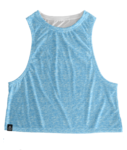 Powder Blue Heather  Tops