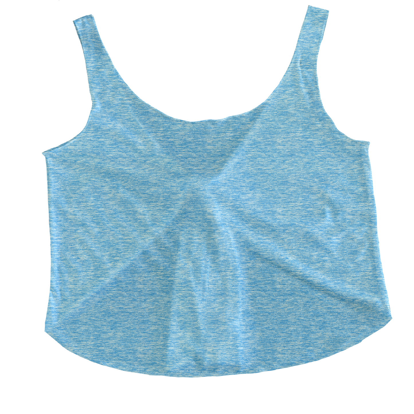 Powder Blue Heather Tieback Tank