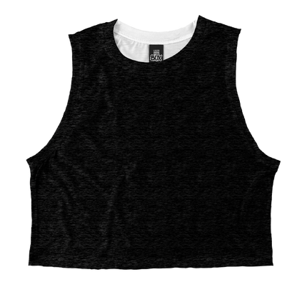 April Heather Black Tops