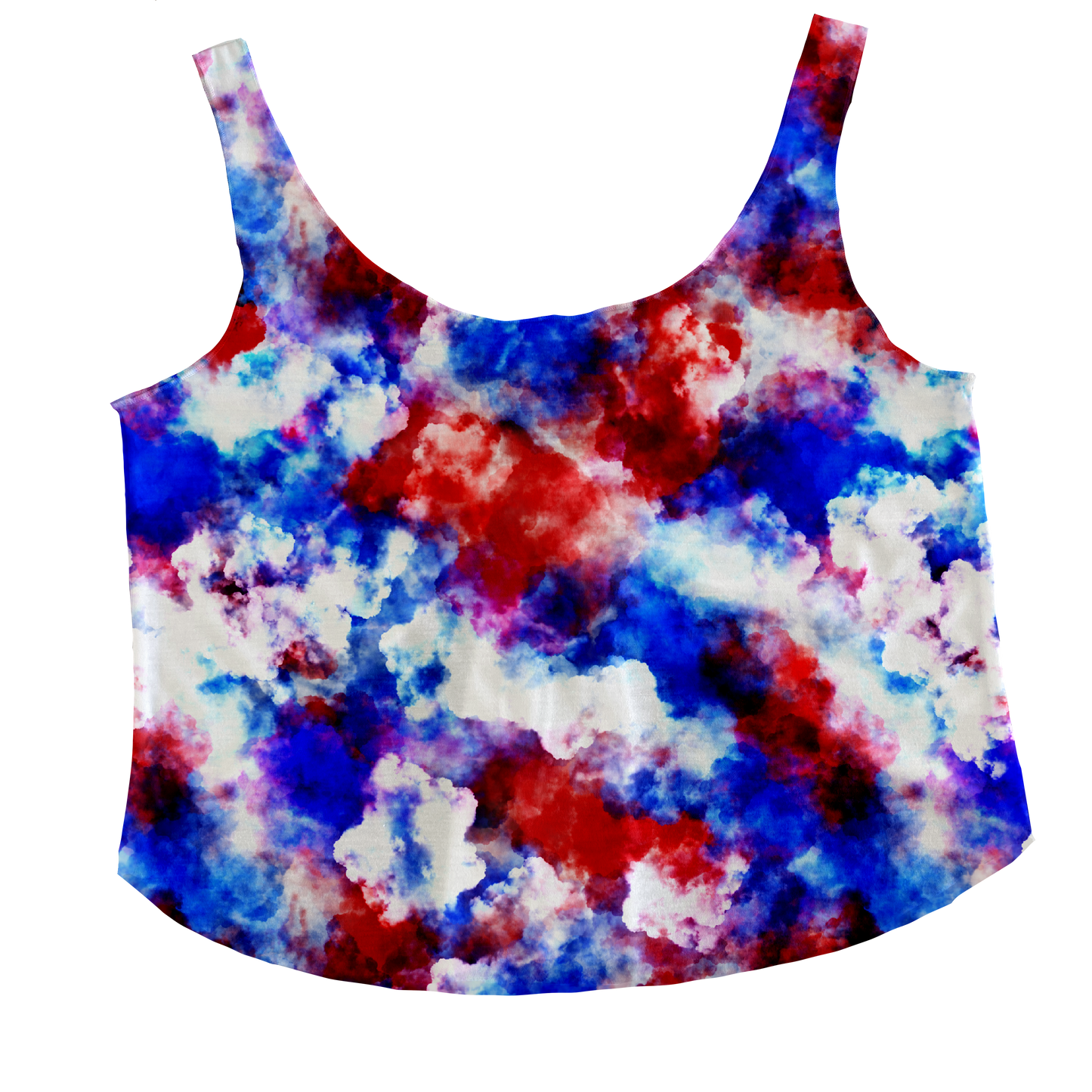 Cloudy Daze USA Tieback Tank