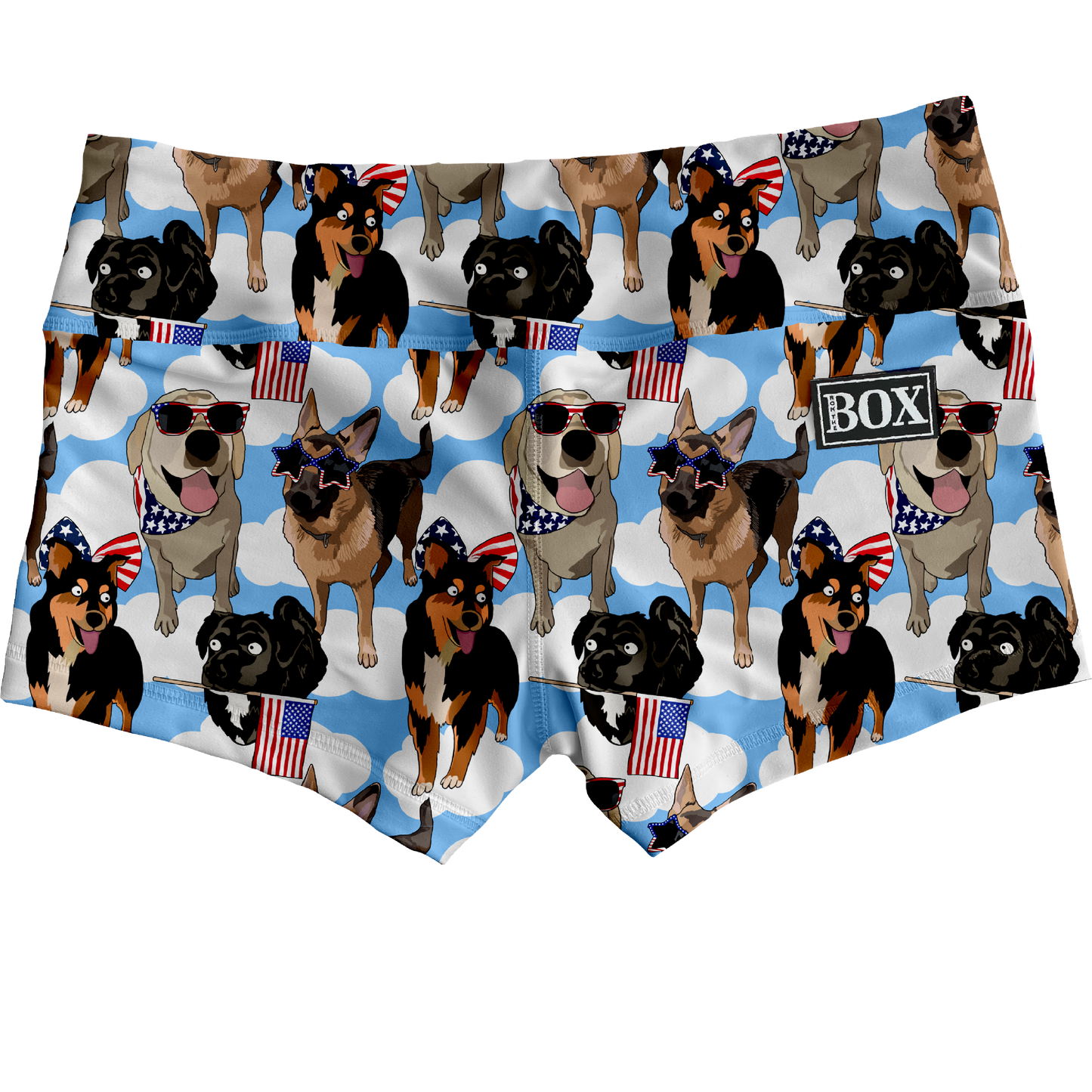 Sheila’s Patriotic Pups WITH POCKETS