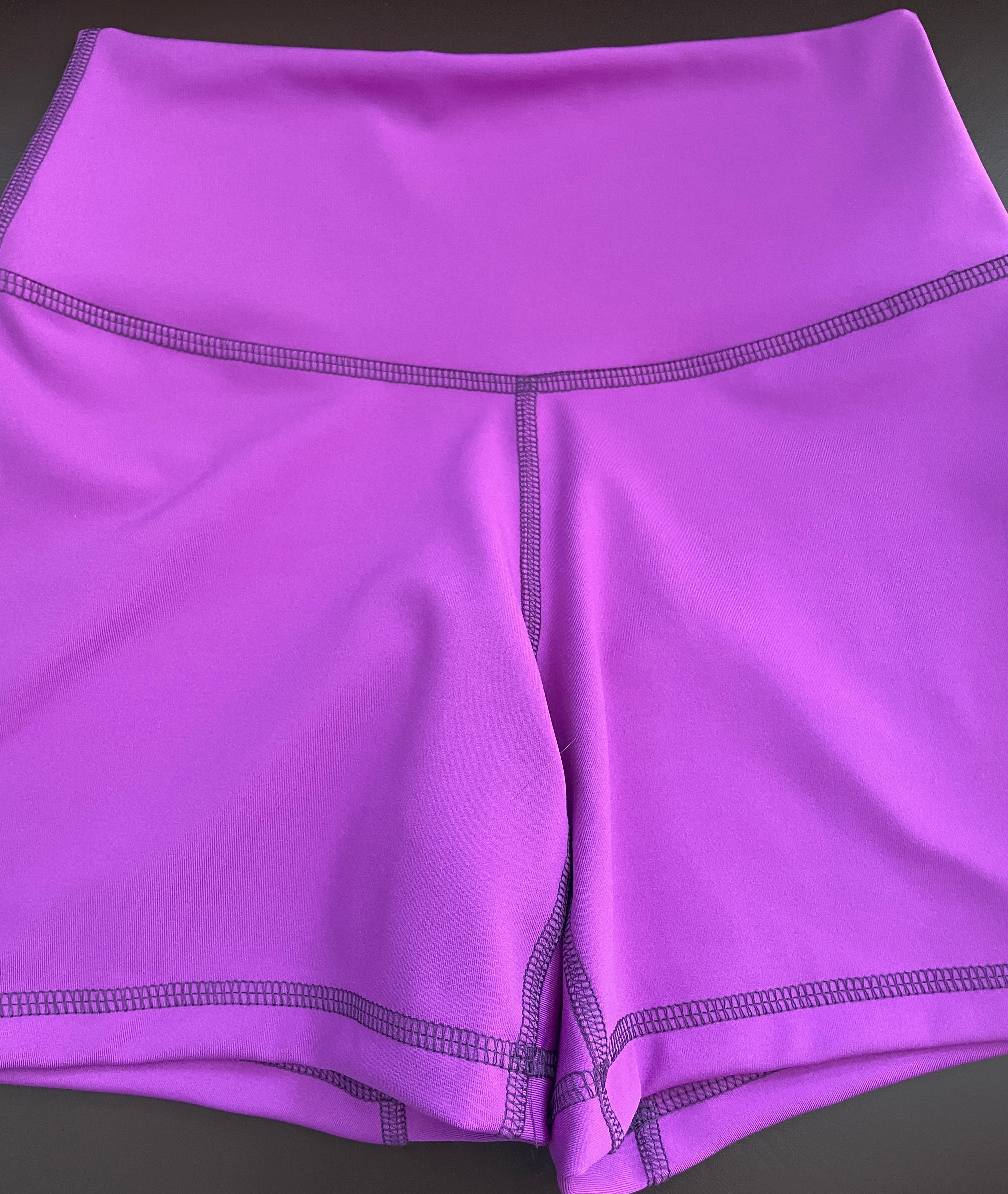 PURPLE Luxe  Hybrid Shorts No Pockets