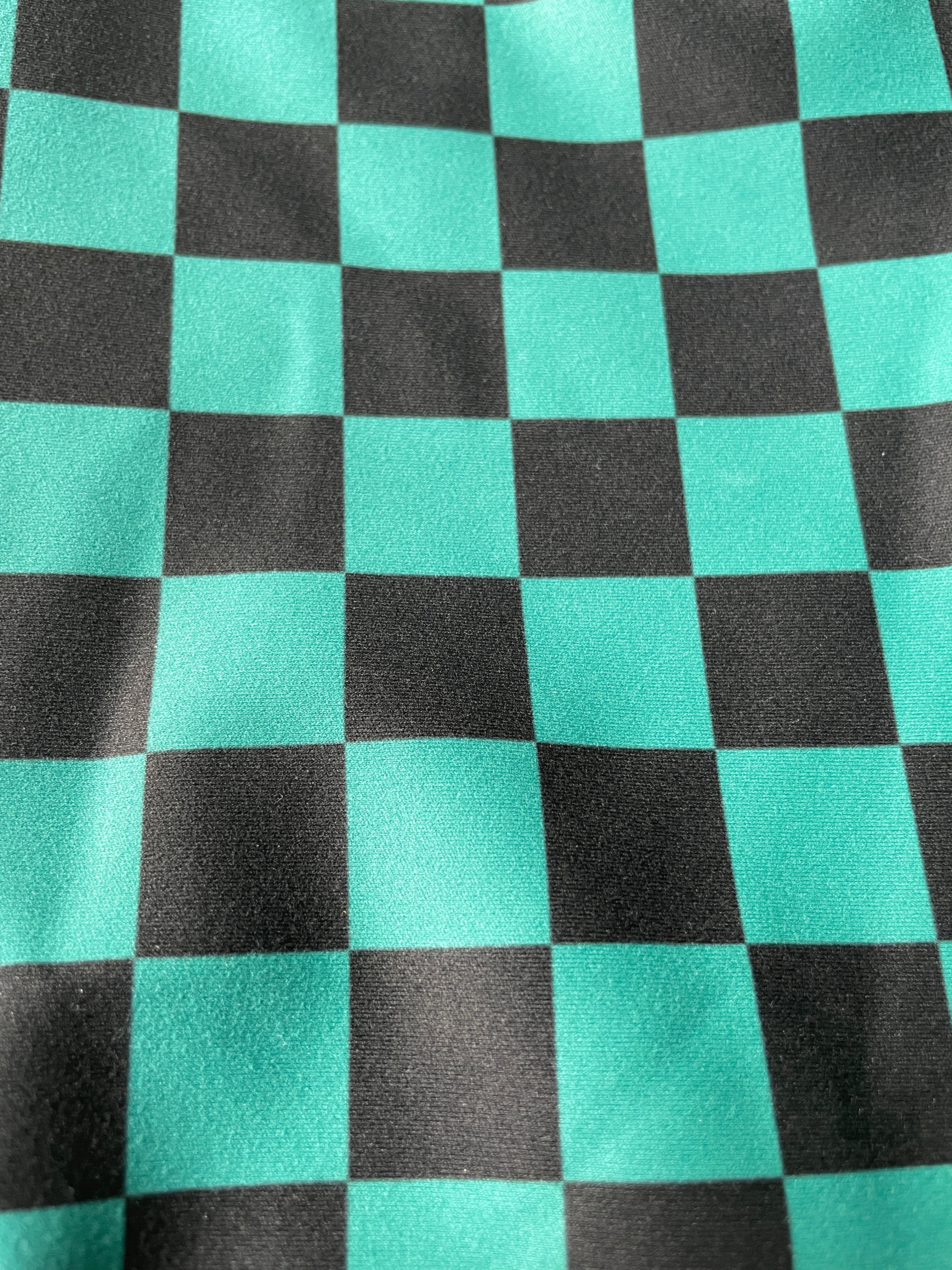 EMERALD CHECK 4 INCH V NFS Shorts No Pockets